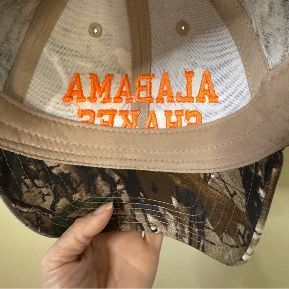 Alabama Shakes Camo & Orange Baseball Cap Dad Hat - Picture 6 of 6